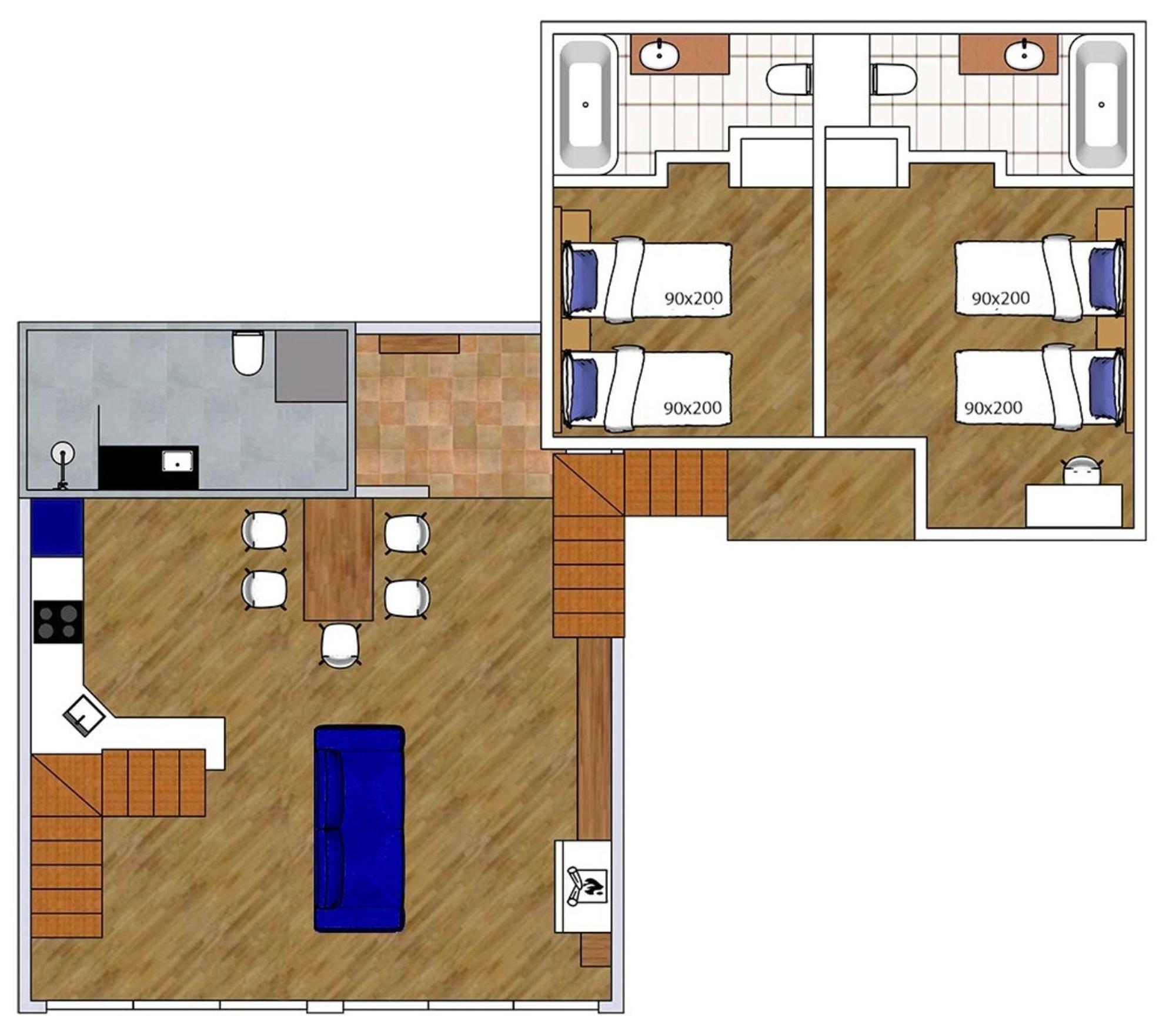 George Snow Apartments In New Gudauri - Fireplace, 50M To Gondola Lift エクステリア 写真