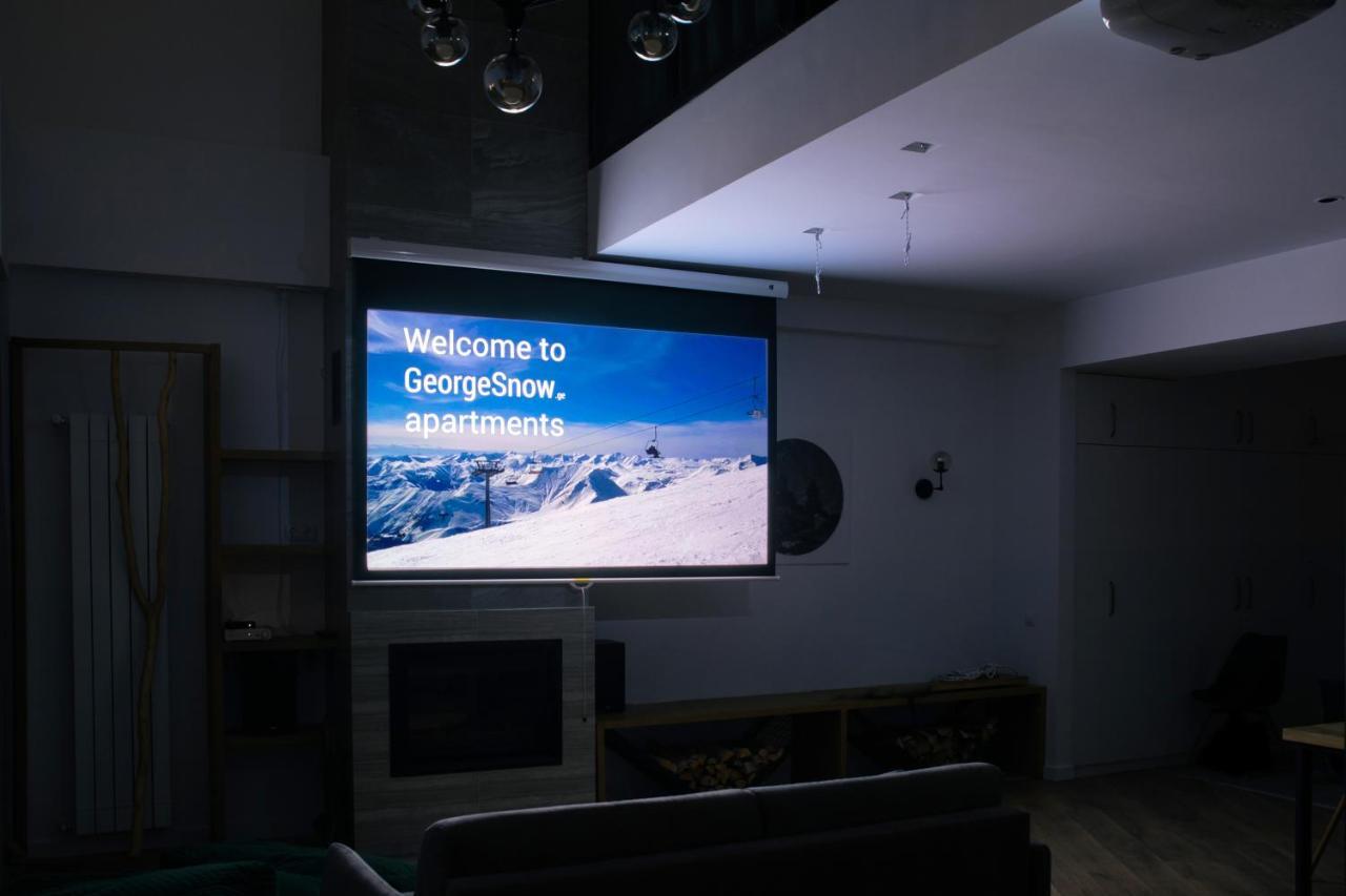 George Snow Apartments In New Gudauri - Fireplace, 50M To Gondola Lift エクステリア 写真